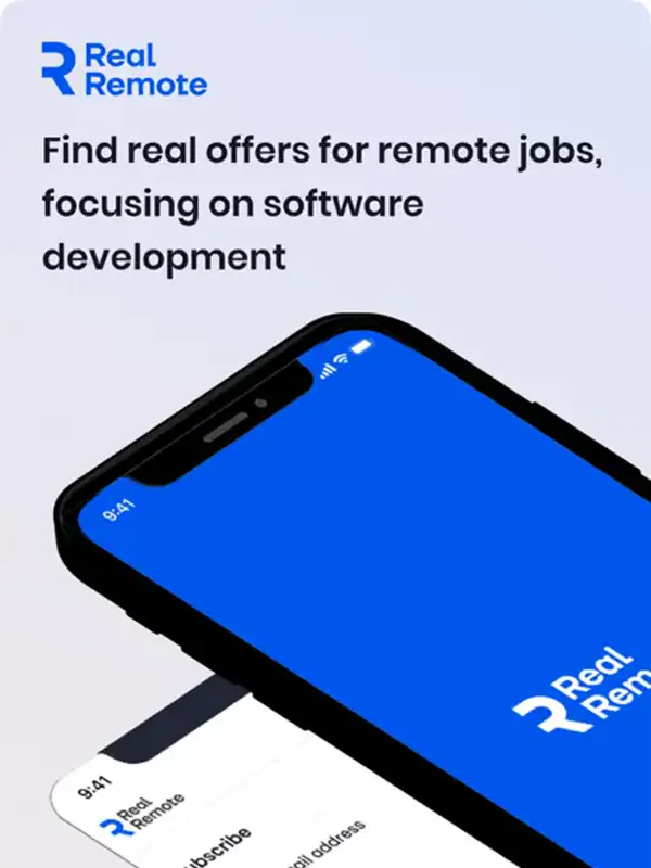 RealRemote job listings app